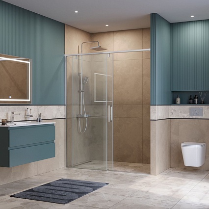 Душевая дверь BelBagno SOFT_CLOSE-1-BF-1-160-C-Cr 160x200 прозрачная, хром Душевая дверь BelBagno SOFT_CLOSE-1-BF-1-160-C-Cr 160x200 прозрачная, хром