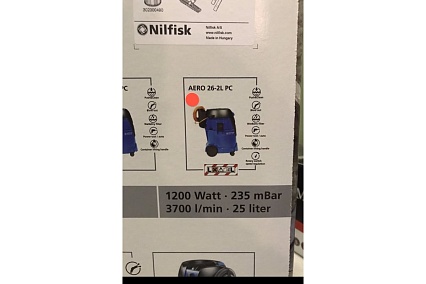 Бытовой пылесос Nilfisk AERO 26-2L PC NIL-107406608