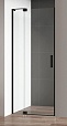 Душевая дверь Cezares Slider SLIDER-B-1-90/100-C-NERO 90/100x195 прозрачная, черный