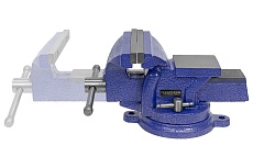 Стальные поворотные тиски с наковальней Rockforce 5&quot;, 125 мм RF-6540205W(58920)
