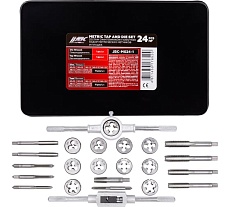 Набор метчиков и плашек JBC метрический 24 предмета JBC-M024-1(64893)