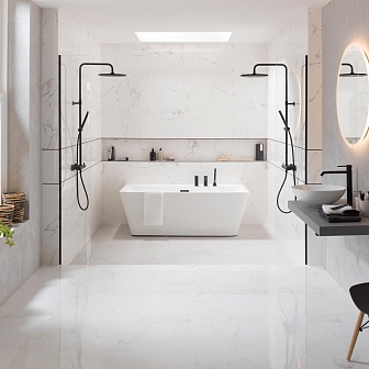 Коллекция плитки Porcelanosa Marmol Carrara