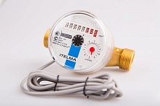 Счетчик холодной воды Ителма (Ду=15мм, L=80мм, Qном=1,5 м3/ч, импульсный выход ГЕРКОН, вес импульса =1 л) WFK24.D080-3-B-L-01-IP54