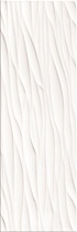 Керамическая плитка Meissen Structure Pattern белый 25х75 см, O-STU-WTU011
