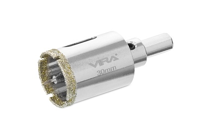 Коронка алмазная по керамике 30 мм VIRA 559503