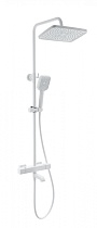 Душевая стойка Wonzon&Woghand Stay 2 WW-B3016-T1-MW термостат, белый матовый