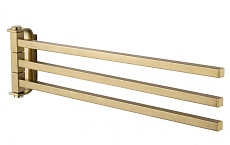 Полотенцедержатель Wonzon&Woghand Lotte WW-8341-BG брашированное золото