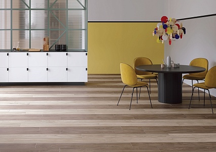 Керамогранит Vitra Wood-X  Орех Беленый Матовый 20x120 см, K951938R0001VTE0