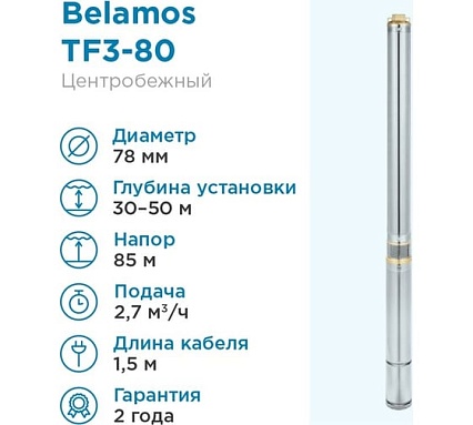 Насос Беламос TF3 -80 TF3-80