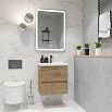 Тумба с раковиной Art&Max Family-M 50 см, 2 ящика, Harbor Golden