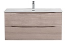 Тумба с раковиной BelBagno Marino-Cer-N 100 см Rovere Grigio