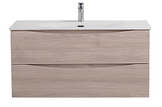 Тумба с раковиной BelBagno Marino-Cer-N 100 см Rovere Grigio