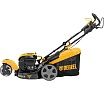 Бензиновая газонокосилка Denzel GLT-460SP-T, Trike 150 см3, 46 см, привод, панель, 60л 58810