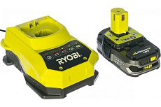 Набор Ryobi ONE+ RBC18L15 5133001910 аккумулятор (18 В, 1.5 А*ч, Li-Ion)  и зарядное устройство