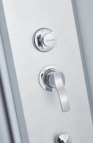 Душевая кабина IMWEI XDM-09CW 90x90, без г/м, прозрачные стекла, хром