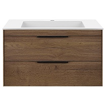 Тумба с раковиной Vincea Chiara 2D 80 см T.Oak