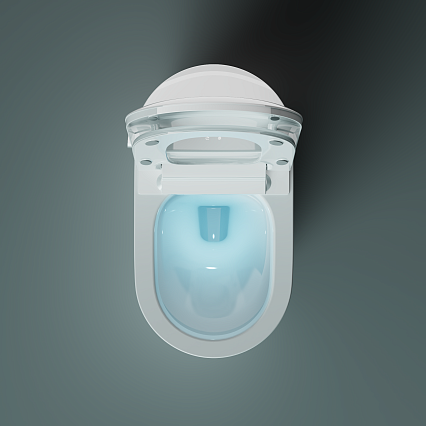 Электронный приставной унитаз Timo ТЕ-741 с функцией биде