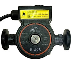 Циркуляционный насос LEO LRP 32-40/180, 34/54/74 Вт, 220В, Q 32/42/55 лмин, Hmax 2.3/3.3/4 м 1090