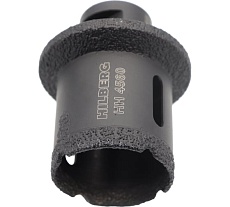 Коронка-фреза алмазная по плитке Hilberg 45-60 мм Super Hard М14 HH4560