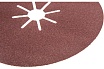 Круг шлифовальный фибровый Flex 243-022 (5 шт; 180 мм; P100; 8400 об/мин; 80 м/с) Hammer 526875