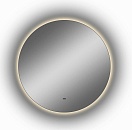 Зеркало Art&Max Sanremo AM-San-550-DS-C 55x55 см, с теплой подсветкой