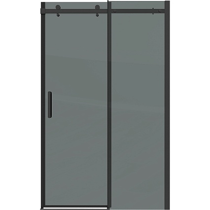 Душевая дверь Grossman Classic 130x195 тонированное, черный матовый 100.K33.04.130.21.10