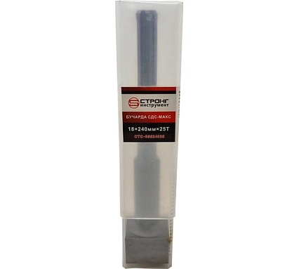 Бучарда по бетону (45x45x240 мм; 25 зубьев; SDS-Max) Strong CTC-05524025
