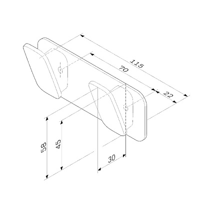 Крючок Am.Pm Inspire 2.0 A50A35600 хром