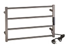 Полотенцесушитель электрический Bemeta 704155085 63W 560x370, графит матовый