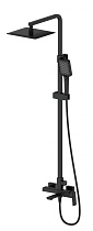 Душевая стойка Wonzon&Woghand Diamond WW-88739011-MB черный матовый