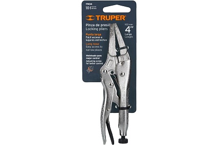 Клещи Truper силовые с удлиненными губками, 25см PPT-4PL 17434