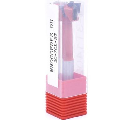 Сверло присадочное чашечное со стружколомом по дереву FT-3T140201L (20х70 мм; хв-к 10 мм; левое вращение) МНОГОФРЕЗ 6613