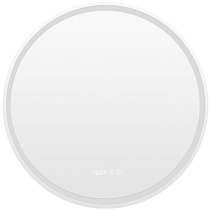 Зеркало Aquanet Оптима 70x70 см с подсветкой, антипар, часы 00304175