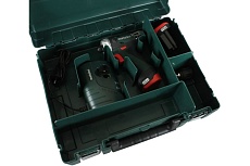 Аккумуляторная дрель-шуруповерт Metabo PowerMaxx BS 12 В, 2х2 Ач, Li-Ion, LC40, патрон, кейс 600080500