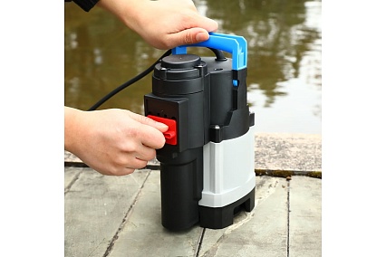 Насос дренажный Deko DWP-600P PLUS (грязевая, 2 режима, 220В, 600Вт, пластик) 076-0540
