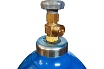 Баллон кислород с ВК-1 40 л, 150 атм, легированная сталь SHANDONG YONGAN HELI CYLINDER 00-00001599