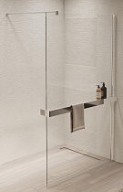 Душевая перегородка Vincea Walk-In VSW-1HR120CL 120x200 хром, прозрачное