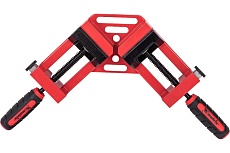 Быстрозажимная угловая струбцина Matrix 65/65 мм, обрезиненные рукоятки 20322