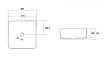 Раковина Abber Rechteck AC2211 38.5 см белый