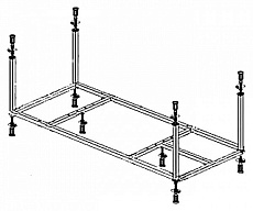 Каркас Cezares Metauro Corner 180x80