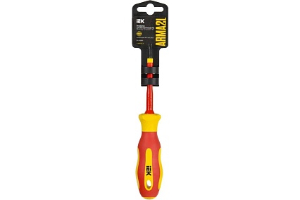 Отвертка IEK Arma2l 5 диэлектрическая ph/sl1x80 т2 A2L5-SC30-T2-HS-10-080