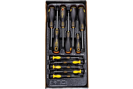 Набор отверток, 12 шт. PZ, TX Neo Tools 84-247