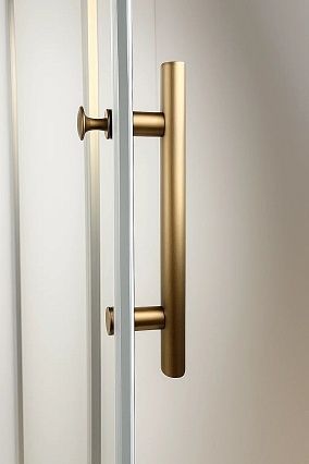 Душевой уголок Timo TPSS-100/17C-8 100x100 прозрачный, матовое золото T45
