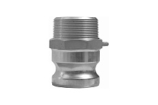 Алюминиевый камлок TITAN LOCK тип F ниппель, наруж. резьба NPT 4&quot; TL400FALN