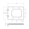 Подвесной унитаз Belbagno Luce BB076CH-TOR/SC безободковый, смыв Tornado, белый