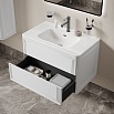Тумба с раковиной Iddis Oxford Neo 80 см белый матовый OXN80W0i95K