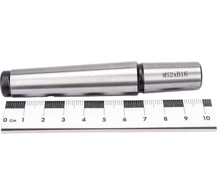 Оправка переходная КМ2 на B16 с резьбой М10 ТЕХНОРЕАЛ МА320001020