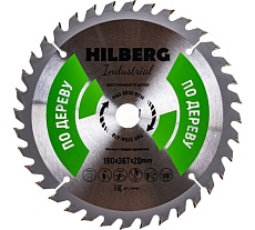 Диск пильный Industrial Дерево (190х20 мм; 36Т) Hilberg HW195