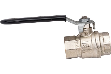 Шаровой кран RUB 3/4" DN20 PN40, ВР-ВР, серия VERONA (S.85), усиленный, ручка S85E01