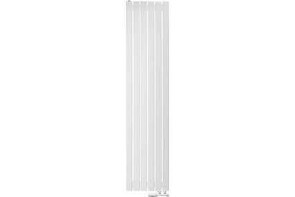 Вертикальный радиатор c нижним подключением, ARBIOLA Liner V 1800-36-06 VR, RAL 9016 матовый белый 254691
